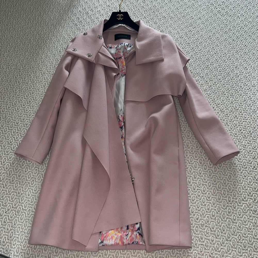 Thakoon draped scarf coat